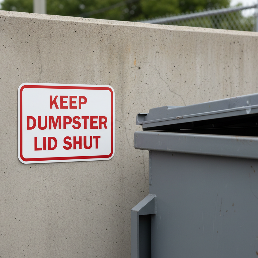 Keep Dumpster Lid Shut - Image 2