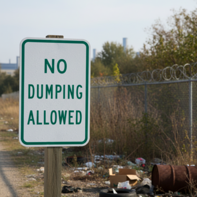 No Dumping Allowed
