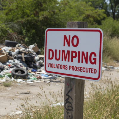 No Dumping Violators Prosecuted