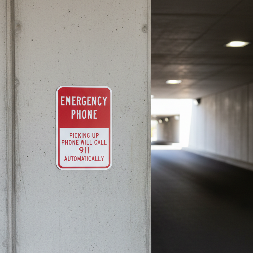 Emergency Phone Picking Up Phone Will Call - Image 2