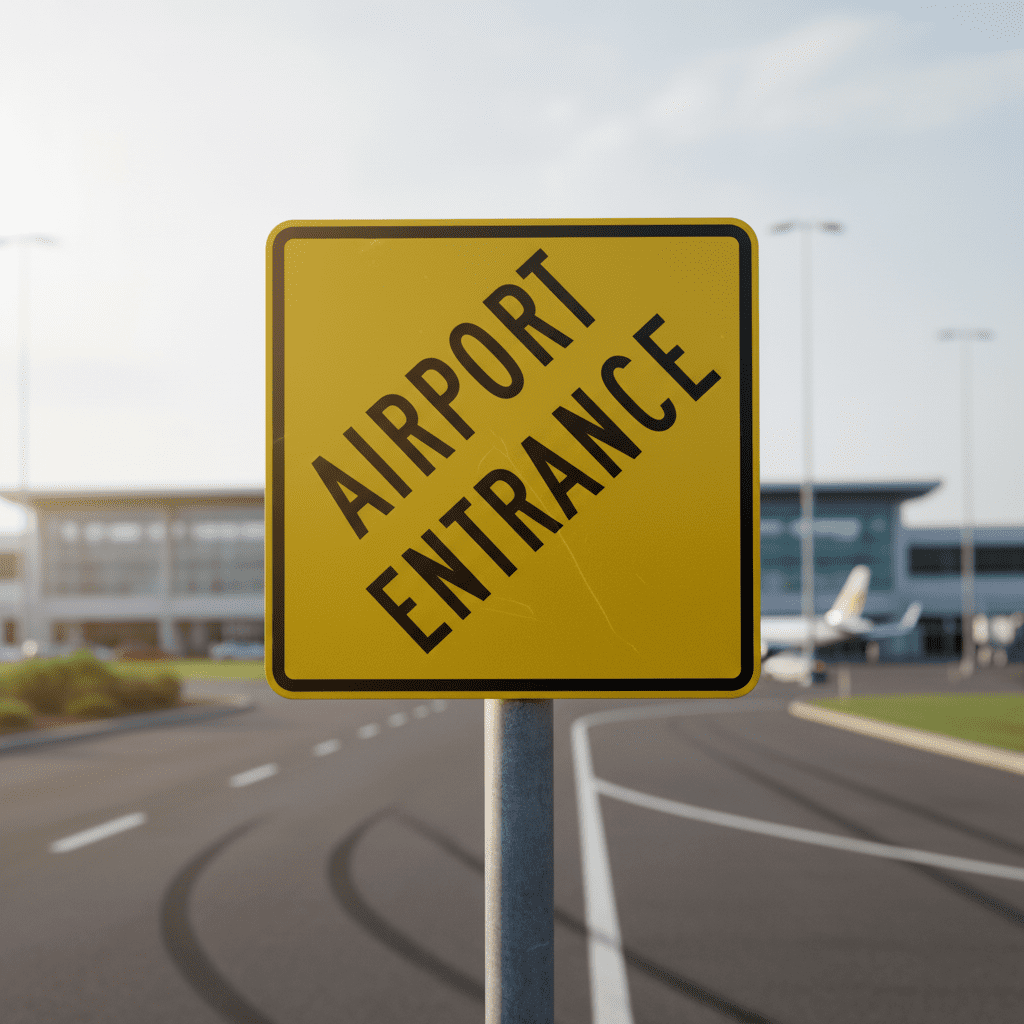 Airport Entrance