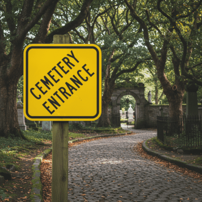 Cemetery Entrance