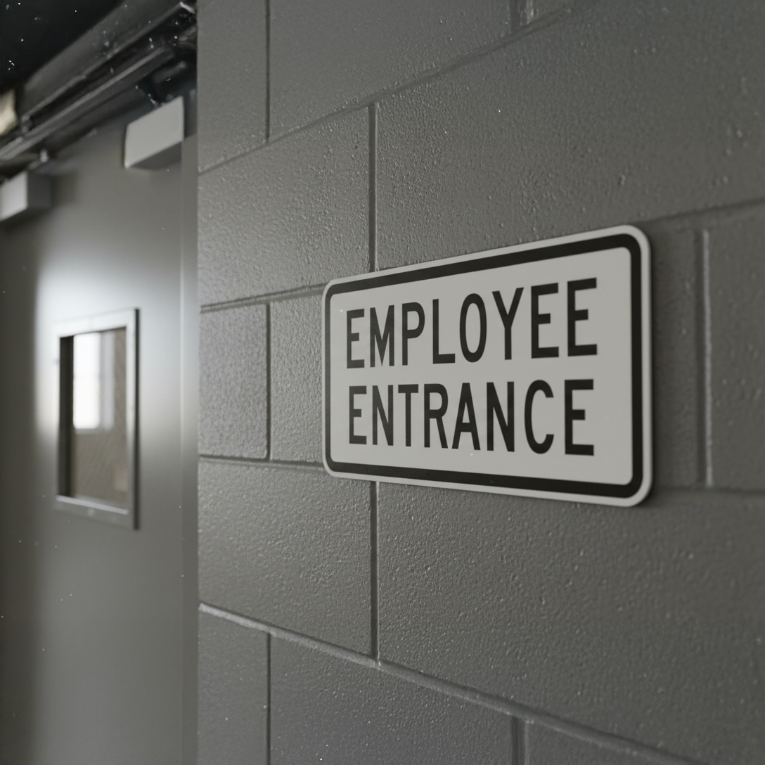 Employee Entrance