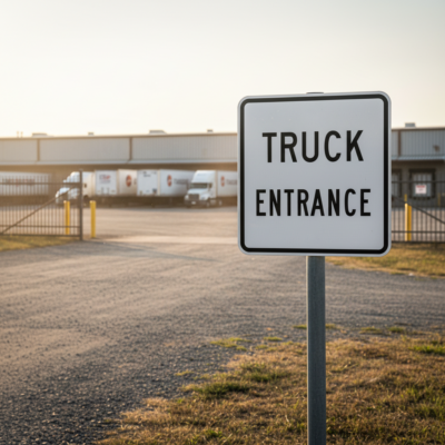 Truck Entrance