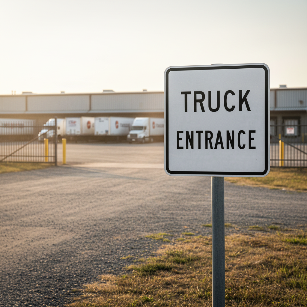 Truck Entrance