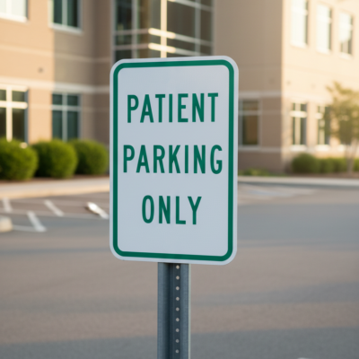 Patient Parking Only
