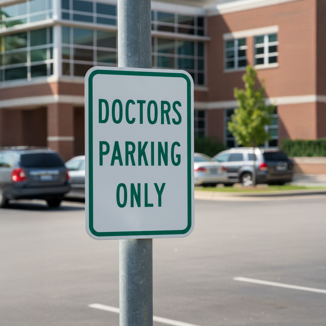 Doctors Parking Only