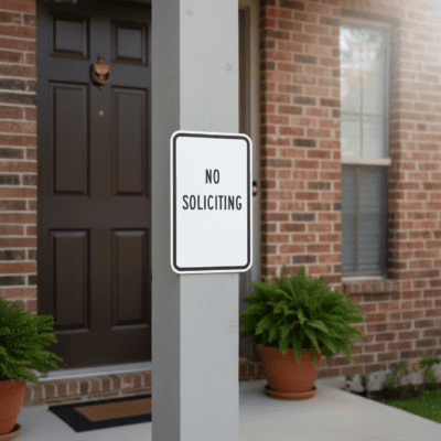 No Soliciting