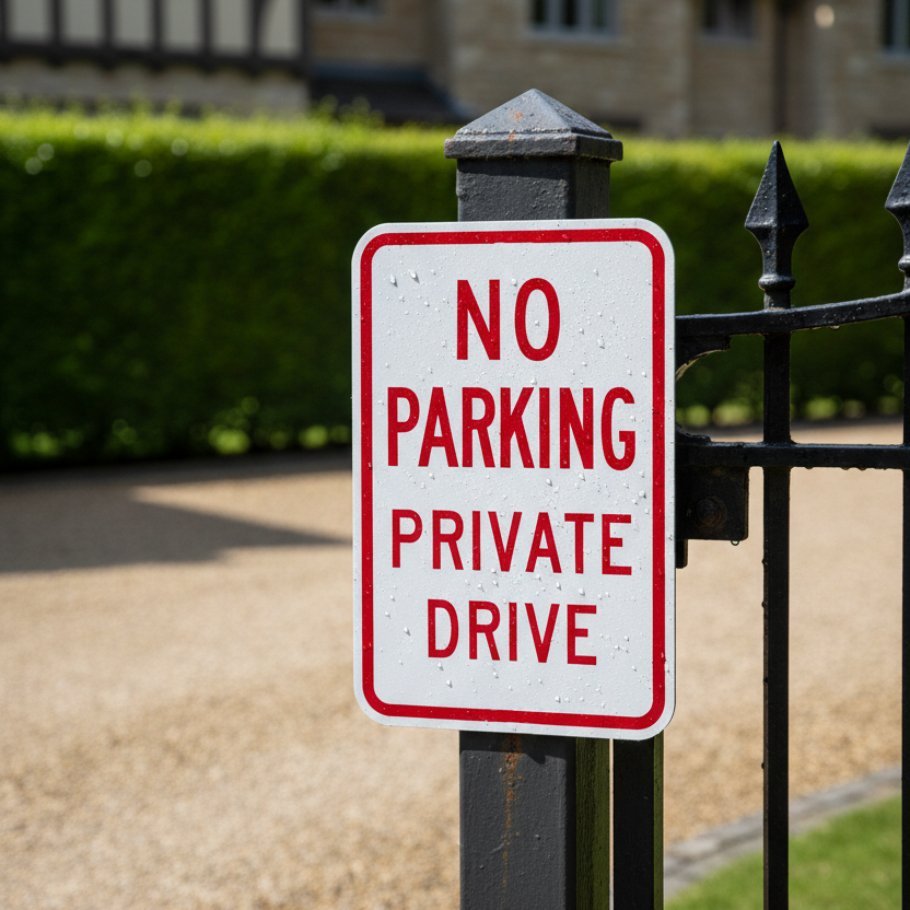 No Parking Private Drive - Image 2