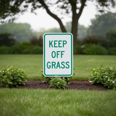 Keep Off Grass