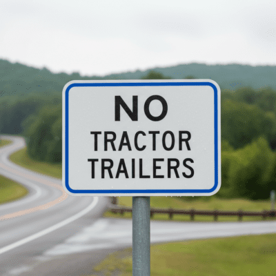 No Tractor Trailers