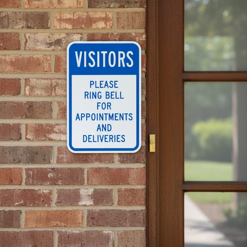 Visitors, Please Ring Bell For Appointment - Image 2