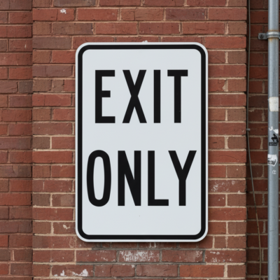 Exit Only