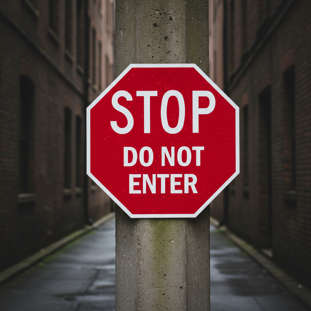 Stop Do Not Enter - Image 2