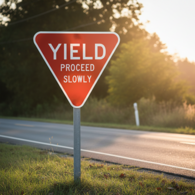 Yield Proceed Slowly