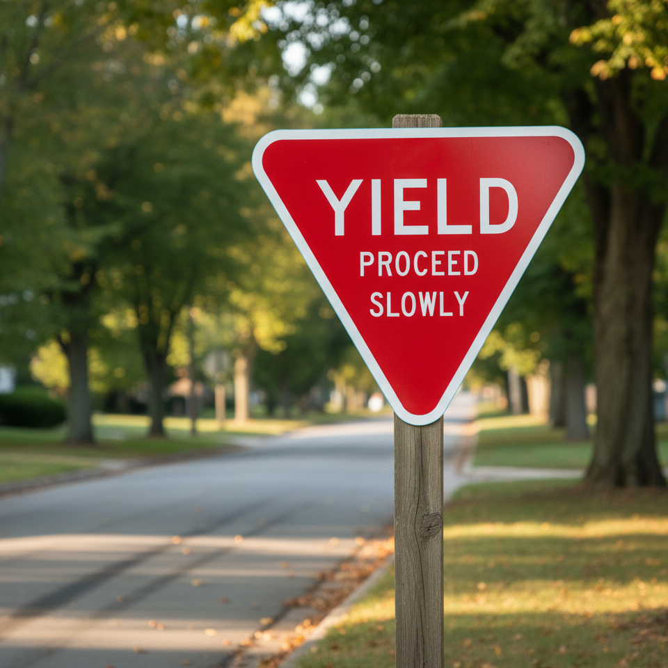 Yield Proceed Slowly