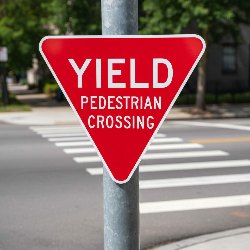 Yield Pedestrian Crossing - Image 2