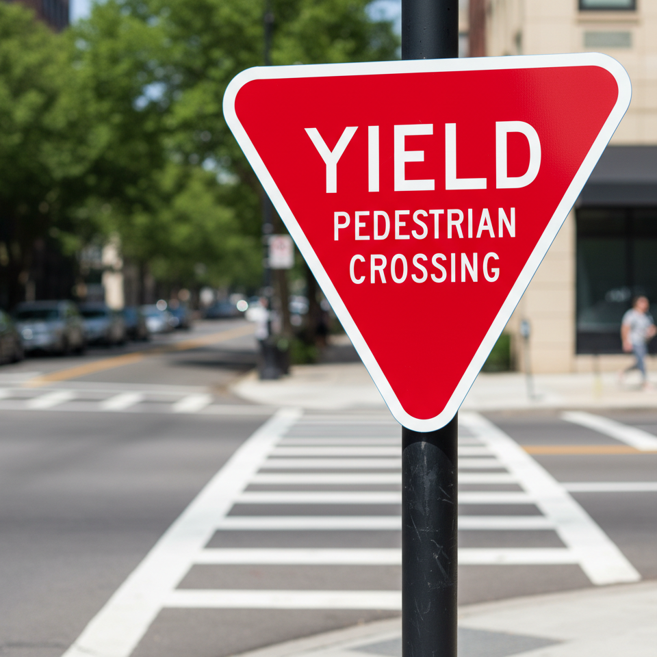 Yield Pedestrian Crossing - Image 2