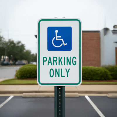 (HC Sym)  Parking Only