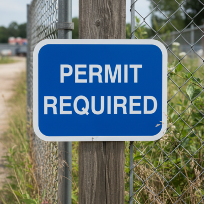 Permit Requried