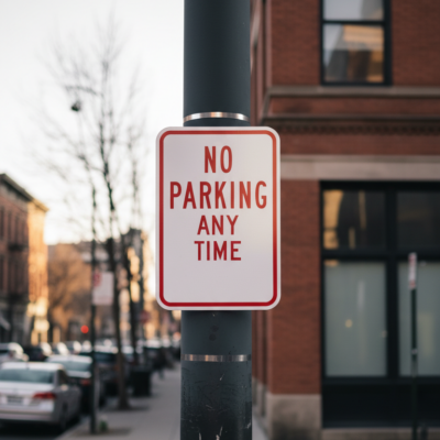 No Parking Any Time