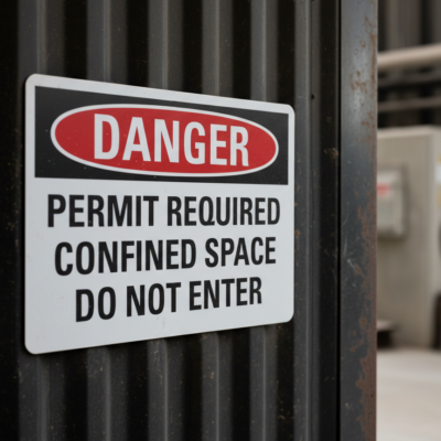 Danger Permit Required Confined Space Do Not Enter