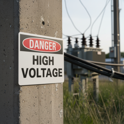 Danger High Voltage