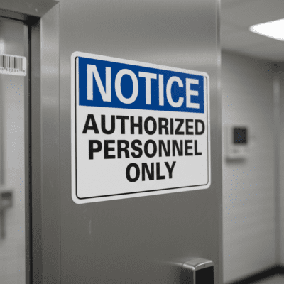 Notice Authorized Personnel Only