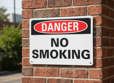 Danger No Smoking