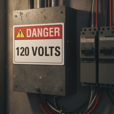 Danger (Ansi) 120 Volts