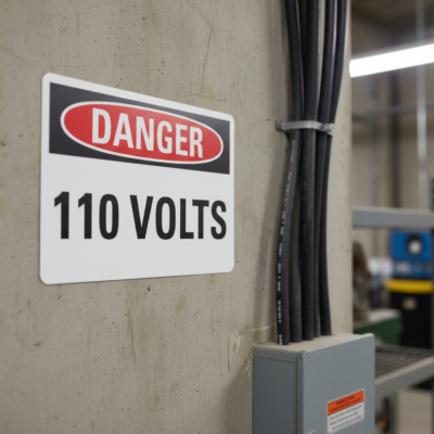 Danger 110 Volts