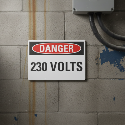 Danger 230 Volts