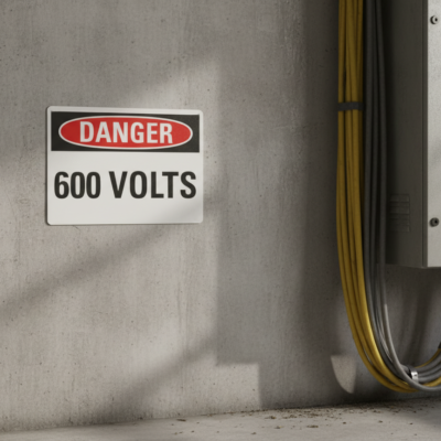 Danger 600 Volts