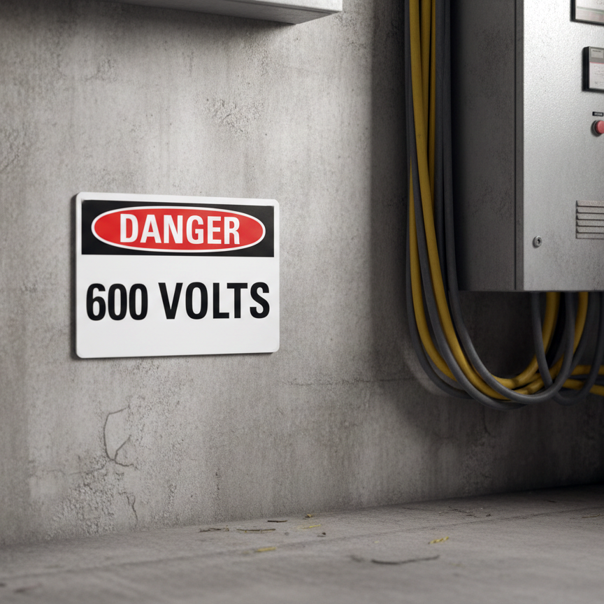 Danger 600 Volts - Image 2