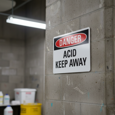 Danger Acid Keep Away