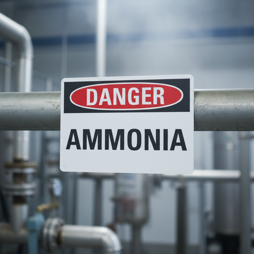 Danger Ammonia