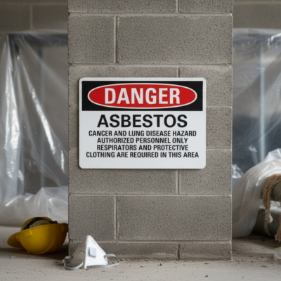 Danger Asbestos Cancer And Lung Disease Hazard