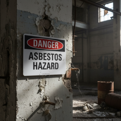 Danger Asbestos Hazard