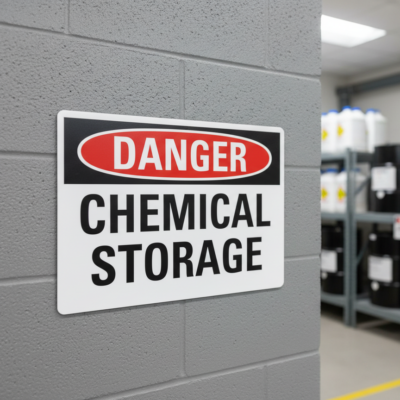 Danger Chemical Storage