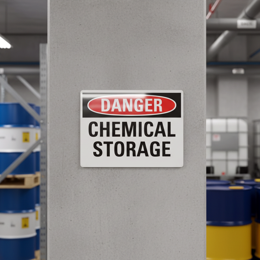 Danger Chemical Storage - Image 2