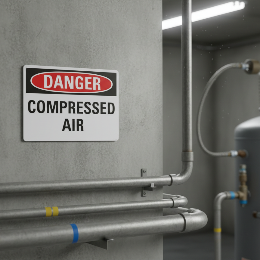 Danger Compressed Air