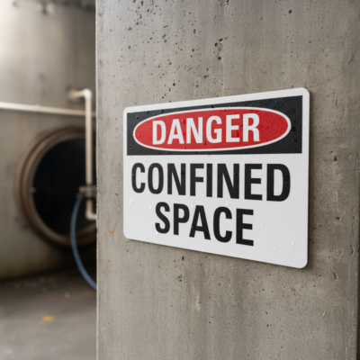 Danger Confined Space