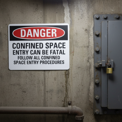 Danger Confined Space Entry Can Be Fatal Follow