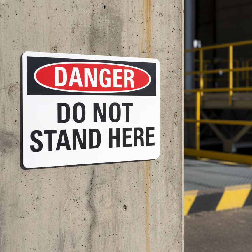 Danger Do Not Stand Here - Image 2