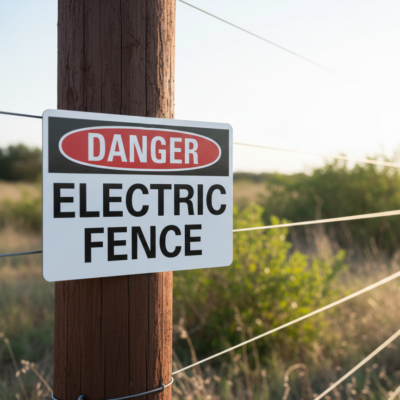 Danger Electric Fence