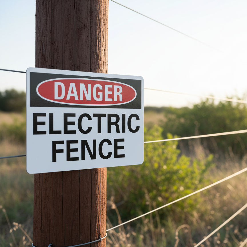 Danger Electric Fence