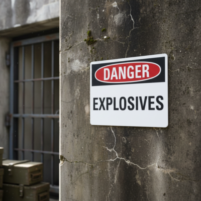 Danger Explosives