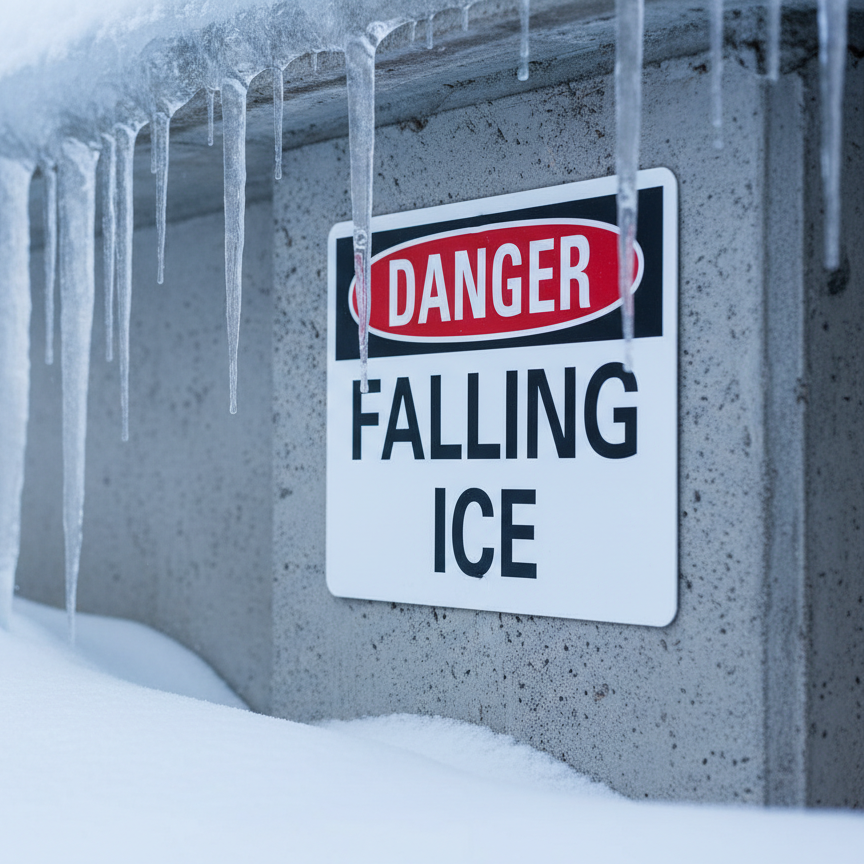 Danger Falling Ice - Image 2