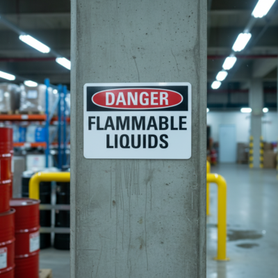 Danger Flammable Liquids