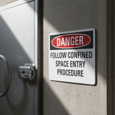Danger Follow Confined Space Entry Procedure